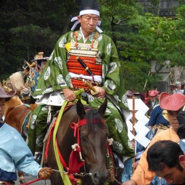 Reitai-sai (Kamakura), Archer and his horse 3