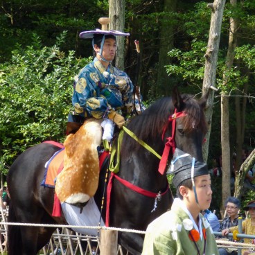 Reitai-sai (Kamakura), Archer and his horse 6