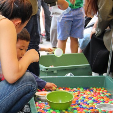 Fukuro Matsuri in Ikebukuro, Fishing game