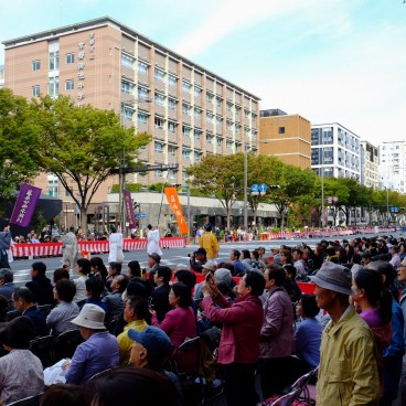 Jidai Matsuri (Kyoto), View on the public and on the parade