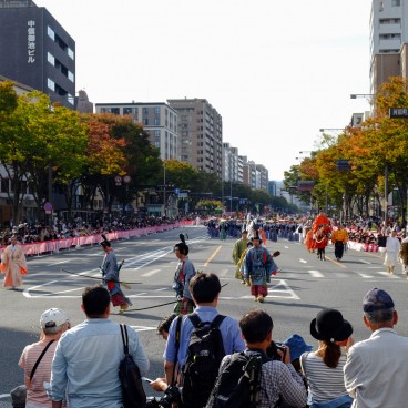 Jidai Matsuri (Kyoto), View on the public and on the parade 2