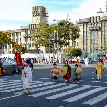 Jidai Matsuri (Kyoto), Historical personages procession, Ladies form Heian period