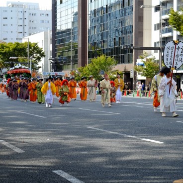 Jidai Matsuri (Kyoto), Procession for Muromachi period