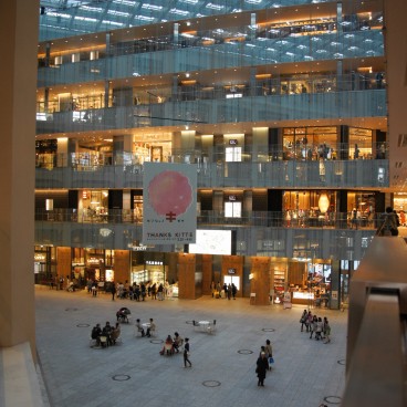Kitte Marunouchi (Tokyo Station), Atrium