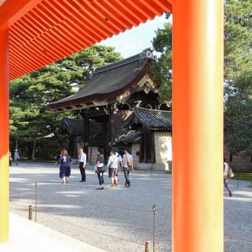 Kyoto Gosho, Kyoto Imperial Palace, Shishinden's enclosure
