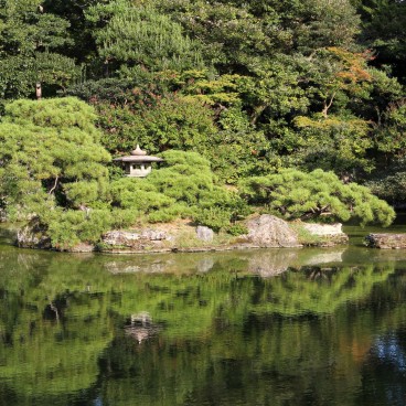 Kyoto Gosho, Kyoto Imperial Palace, Garden and pond