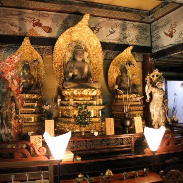 Ohara, Buddhist statues in Raigo-in