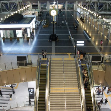 Station City (Osaka), View on Toki no hiroba plazza
