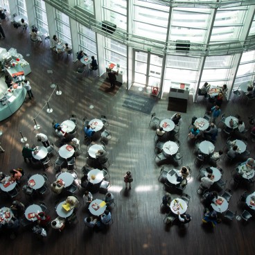 National Art Center Tokyo, View on the café