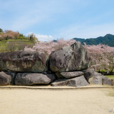 Asuka (Nara), Kofun Ishibutai tomb in spring 3