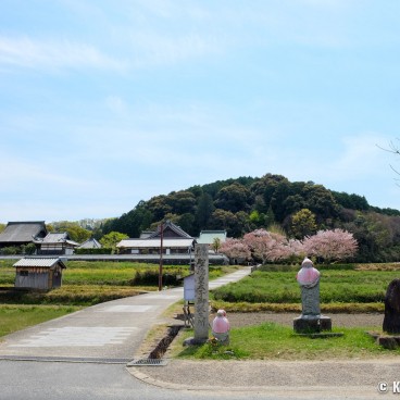 Asuka (Nara), Tachibana-dera temple and Jizo statues