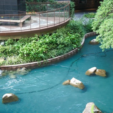Canal City Hakata (Fukuoka), View on the water stream 2