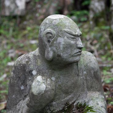 Choan-ji (Hakone), Rakan statue 3