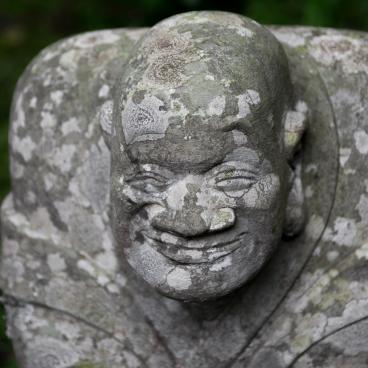 Choan-ji (Hakone), Statue of an aged Rakan