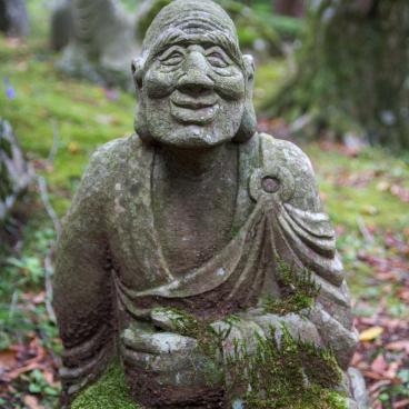 Choan-ji (Hakone), Statue of an aged Rakan 2