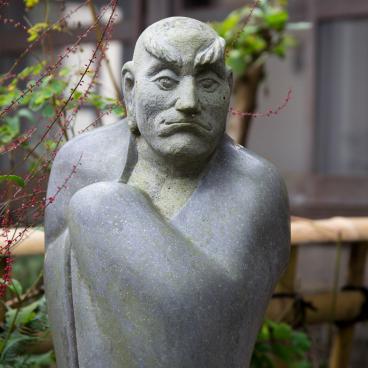 Choan-ji (Hakone), Rakan statue