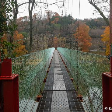 Tokkuritsuri Bridge at the entrance of Shigisan (Nara)