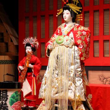 Edo-Tokyo Museum, Depiction of a Geisha