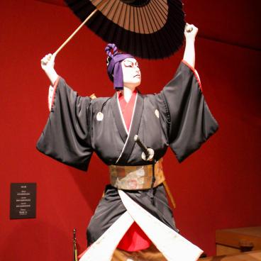 Edo-Tokyo Museum, Depiction of a Kabuki actor