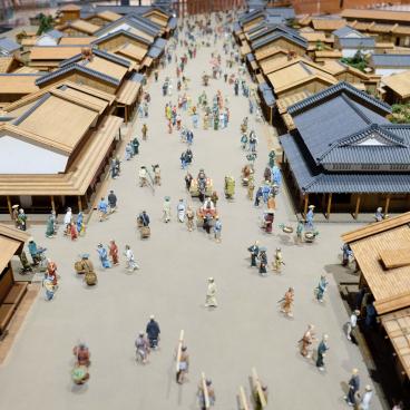 Edo-Tokyo Museum, Miniature of the city 6