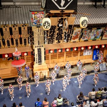 Edo-Tokyo Museum, Traditional dance performance