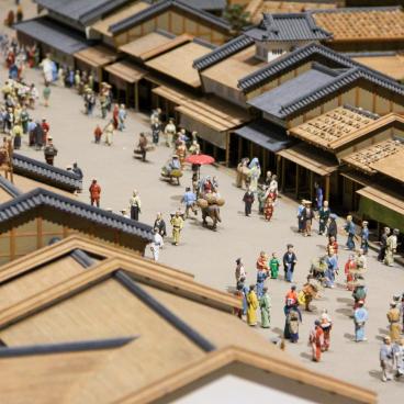 Edo-Tokyo Museum, Miniature of the city