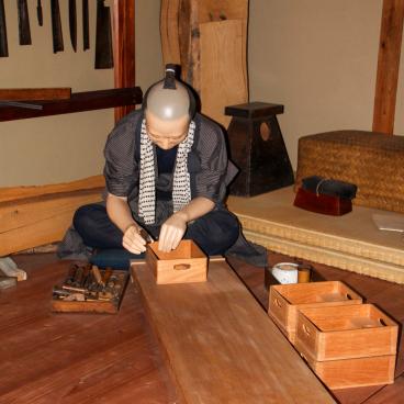 Edo-Tokyo Museum, Reproduction of an artisan's workshop
