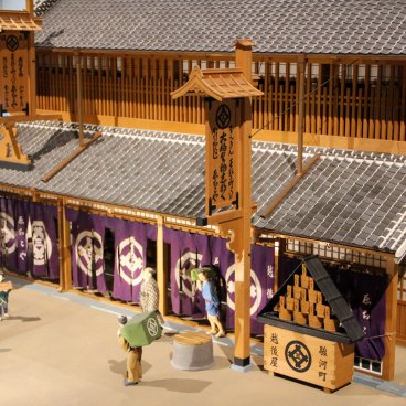 Edo-Tokyo Museum, Diorama of the city (before the 2026 reopening) 3