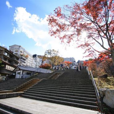 Ikaho, Ishidan Gai stairway