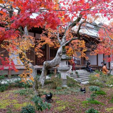 Jojakko-ji (Kyoto), Main Hall