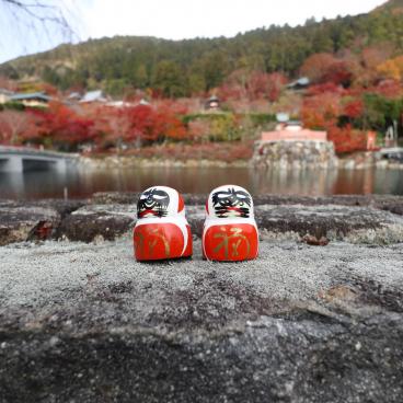 Daruma dolls in Katsuo-ji temple in Minoh (Osaka) 2