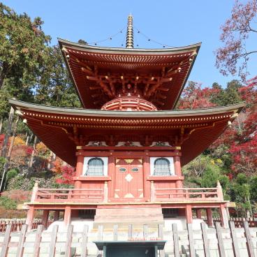 Katsuo-ji temple in Minoh (Osaka) in autumn 9