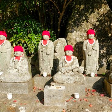 Mitaki-dera (Hiroshima), Jizo statues