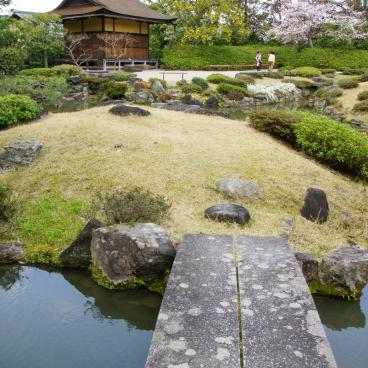 Isui-en (Nara), Pavilion in the Back garden