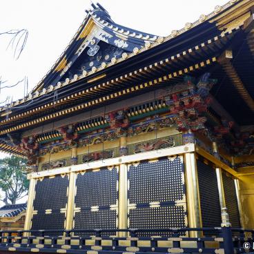 Ueno Toshogu, main shrine (golden mausoleum) 3