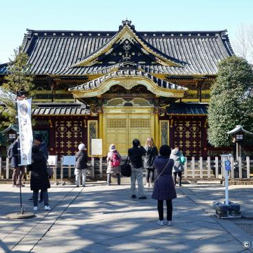 Ueno Toshogu, main shrine (golden mausoleum)