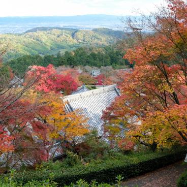 Yoshimine-dera (Kyoto), View from the temple's higher grounds 2