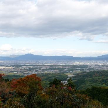 View on Kyoto from Yoshimine-dera