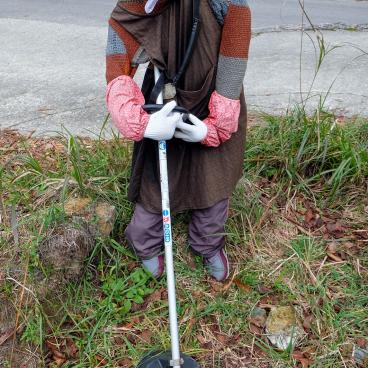 Kakashi no Sato, Scarecrows in the fields