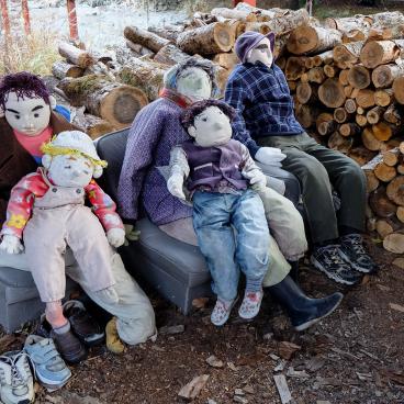 Kakashi no Sato, Scarecrows mimicking Nagoro village's inhabitants 6