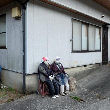 Kakashi no Sato, Scarecrows mimicking Nagoro village's inhabitants 7