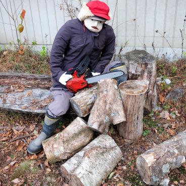 Kakashi no Sato, Scarecrows in the fields 3