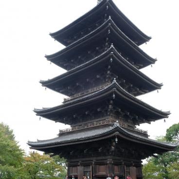 To-ji in Kyoto, 5-story Pagoda