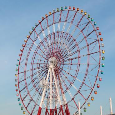 Daikanransha, The great Ferris Wheel in Odaiba 2