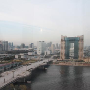 Daikanransha, view on Odaiba 3