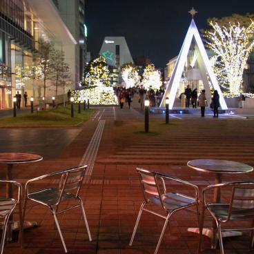 Shinjuku Southern Terrace at night