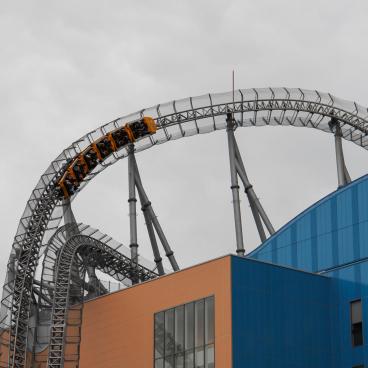 Tokyo Dome City, Thunder Dolphin ride 3