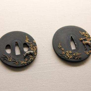 Tokyo National Museum, Japanese swords guards (tsuba)
