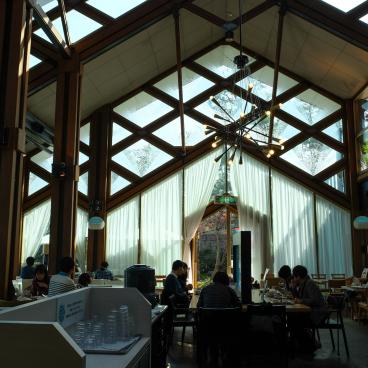 Kyoto Railway Museum, Kyoyasai Restaurant in Umekoji Park 