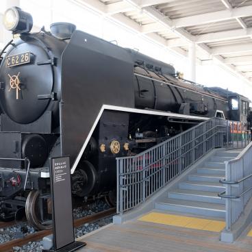 Kyoto Railway Museum, C62-26 steam locomotive